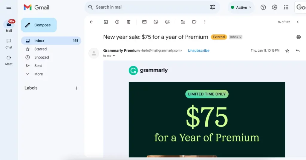 Grammarly $75 Discount Code
